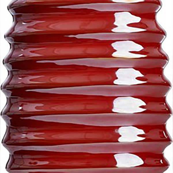 Jarrón Reef, rojo