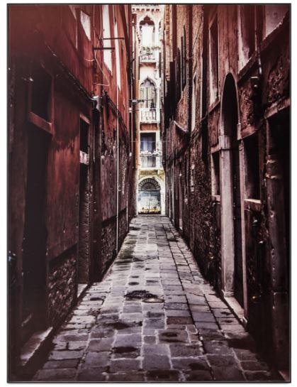 Arte en vidrio Venice Street
