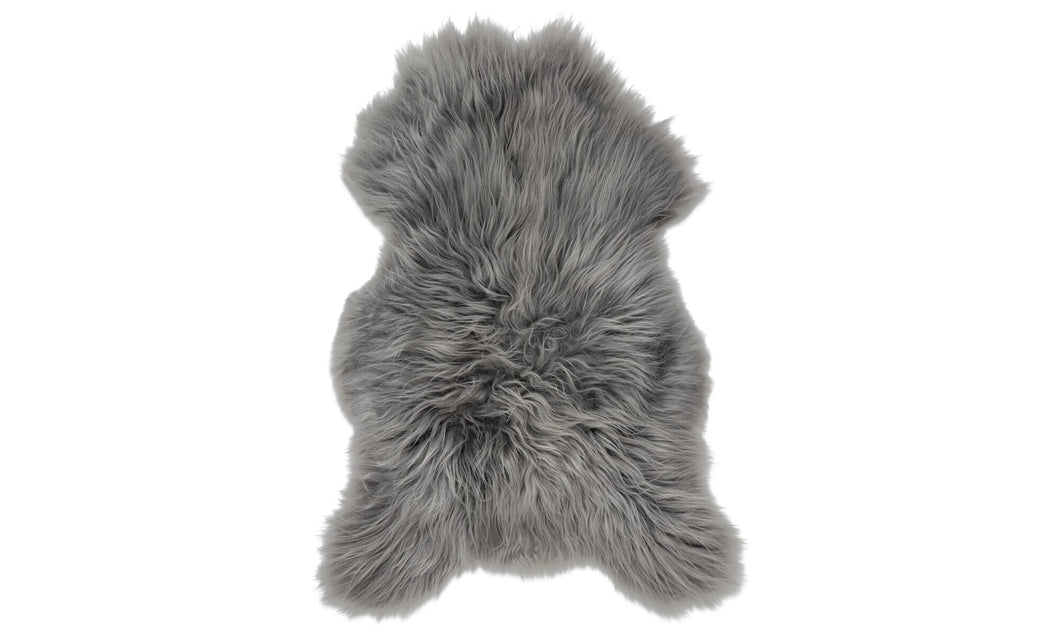 Piel de oveja Sheepskin, plateado. L70xL110