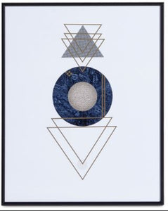 Foto arte Geometric 2 A50xL40xF2cm.