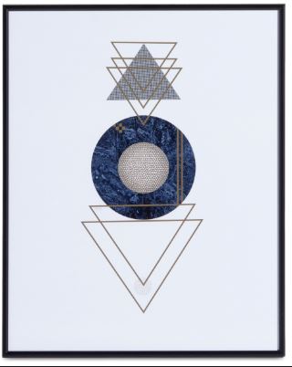 Foto arte Geometric 2 A50xL40xF2cm.