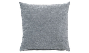 Cojín Velvet rough, azul petróleo. L58xL58cm.