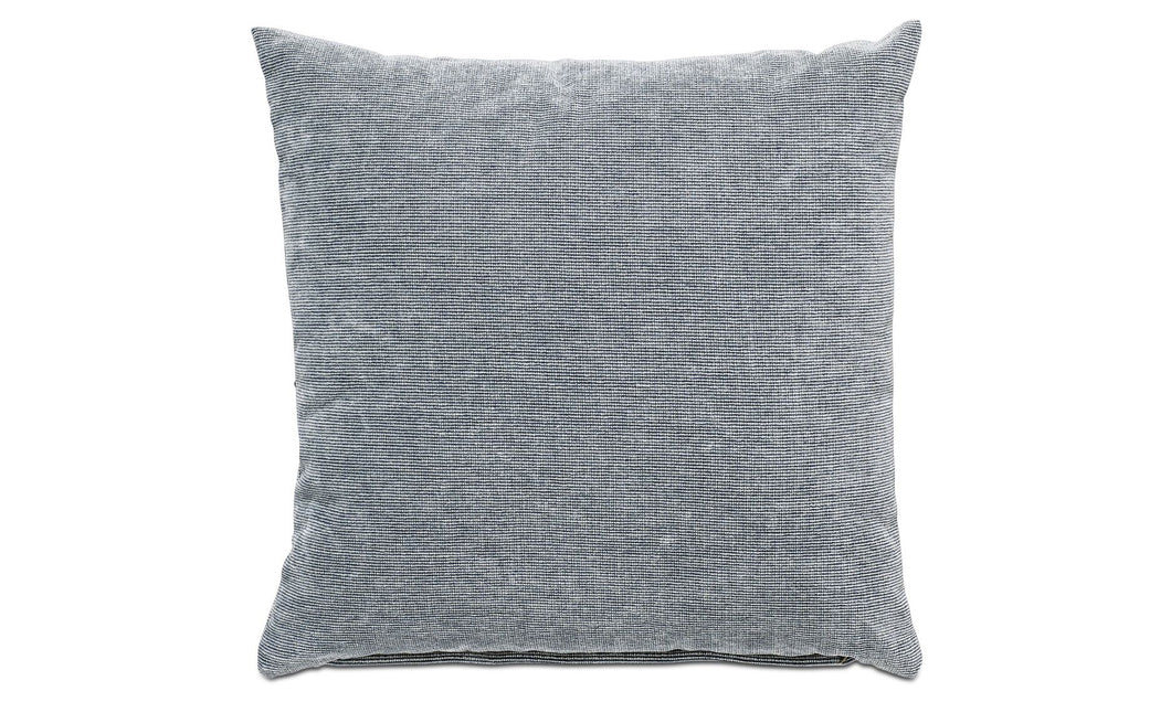 Cojín Velvet rough, azul petróleo. L58xL58cm.