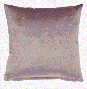 Cojín Velvet plain, lila claro. L43xL43