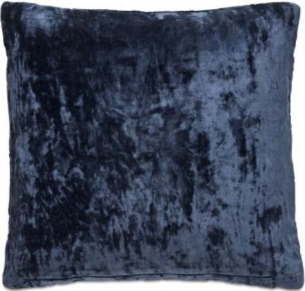 Cojín Quilt, azul profundo. L43xL43cm.