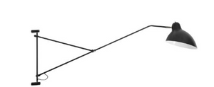 [Demand] Lámpara de pared Demand, metal negro mate. A50xL27xF145cm.