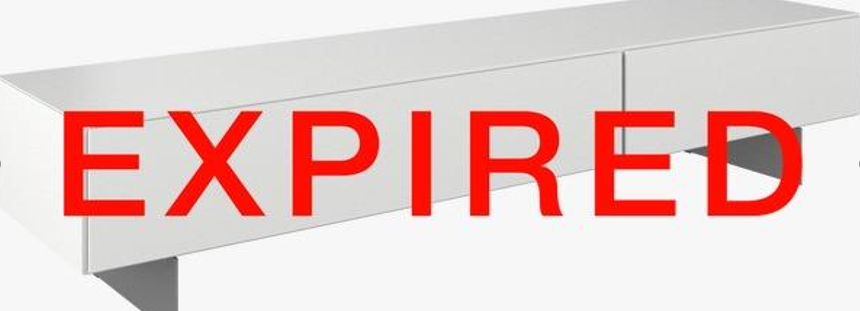 [Lugano - AT00] Módulo para TV/Hi-Fi Lugano con cajones, laca blanca mate/laca blanca mate/laca blanca mate/acero pulido gris titanio. A42xL192xF48½cm.