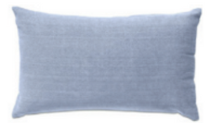 Cojín Denim, azul vintage. L30xL50cm.