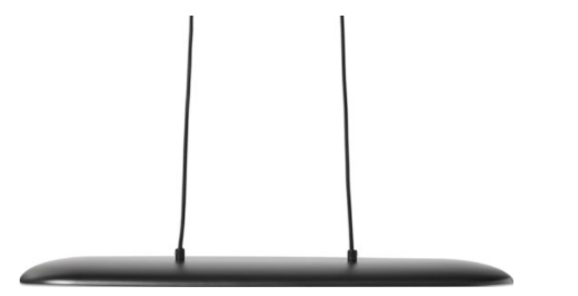 Lámpara de techo Chelsea, metal negro mate. A