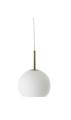 Lámpara de techo Ball, lanco opalo. Ø18cm.