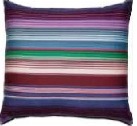 Cojín Stripe, franjas de colores diversos. L40xL60cm.
