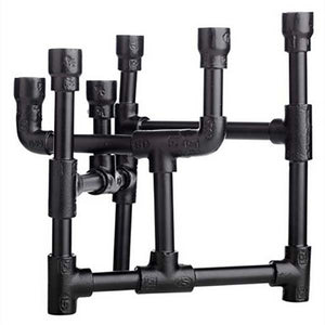 Candelabro de 6 brazos Industrial, negro