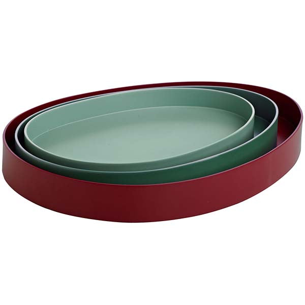 -x04 Tray egg, green forest