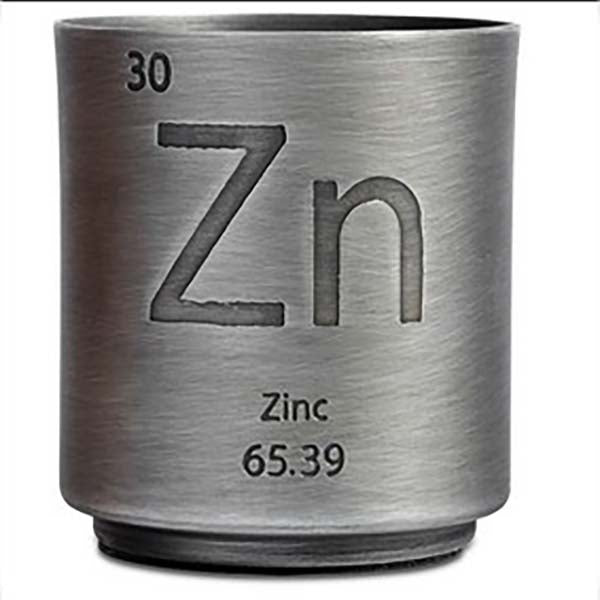 Candelabro para vela de té Zn, zinc
