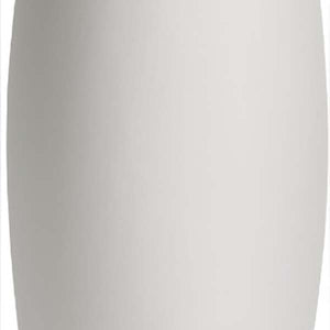Jarrón Crispy II, de porcelana blanca
