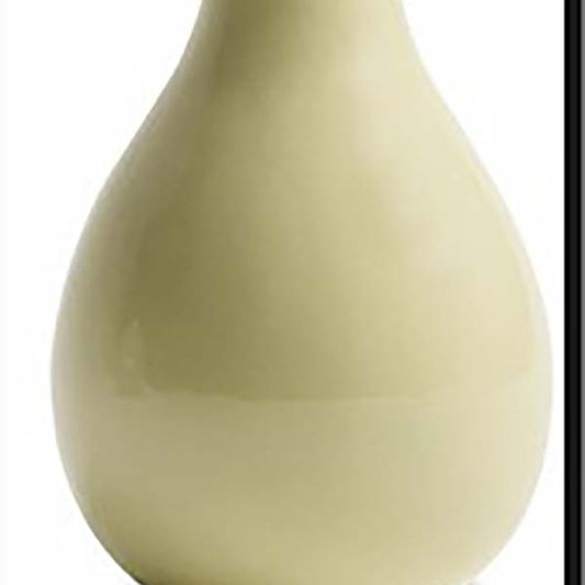 Jarrón Glaze, amarillo claro