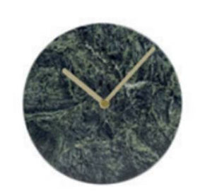 Reloj de pared Living, verde. Ø15cm.