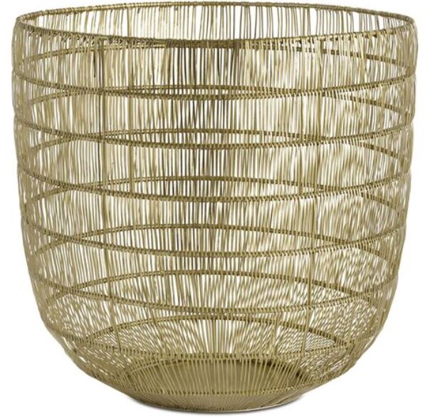 Cesta Shining wire, latón