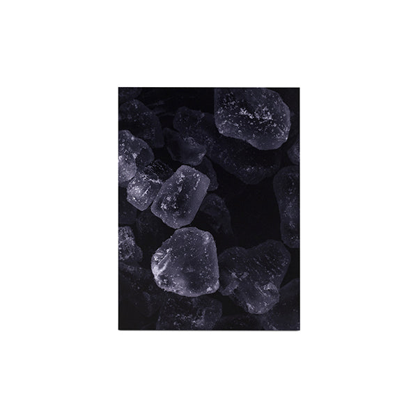 Impresión metálica Black salt, negro/azul