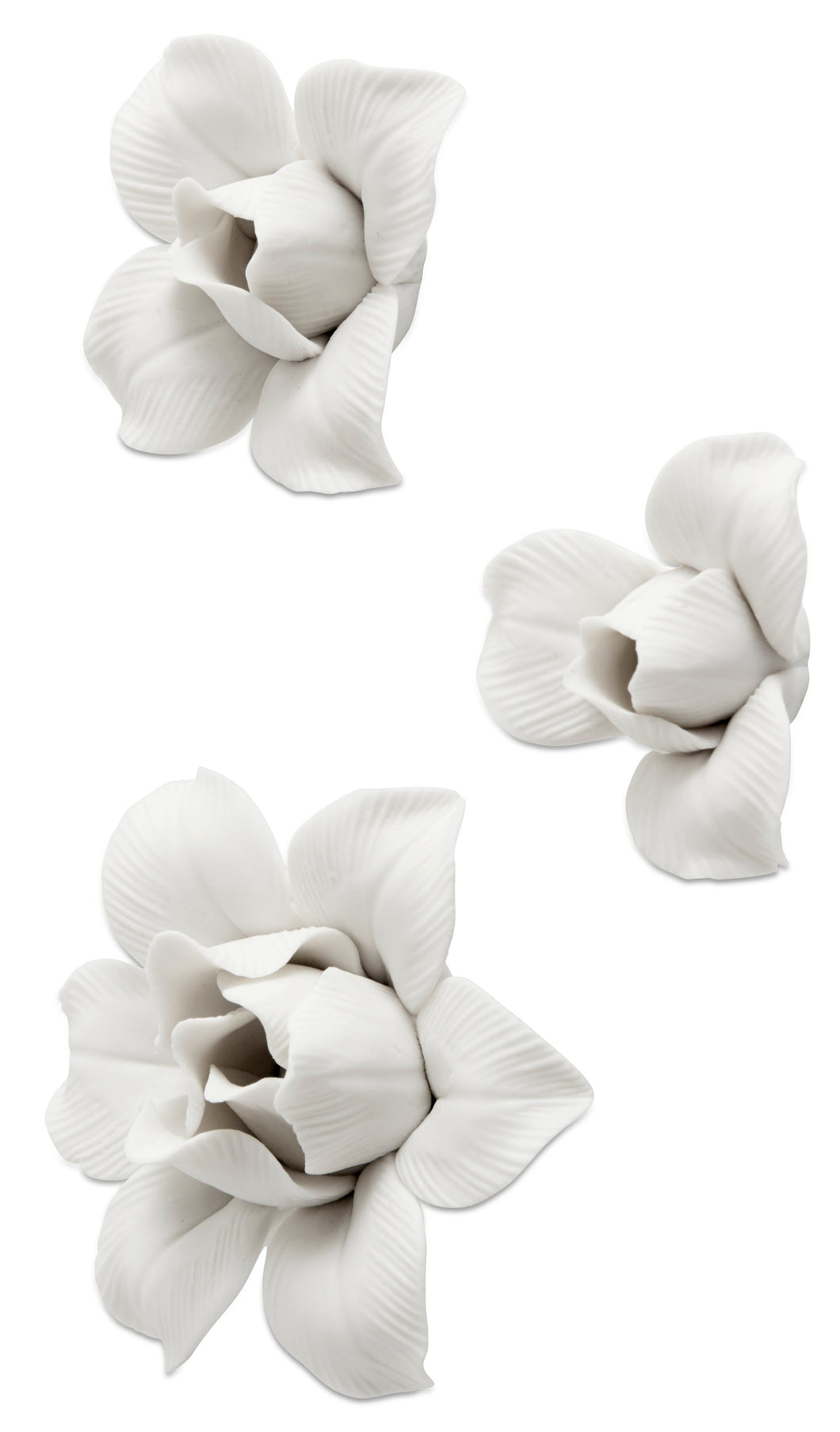 Decoración de pared Tulip, blanco