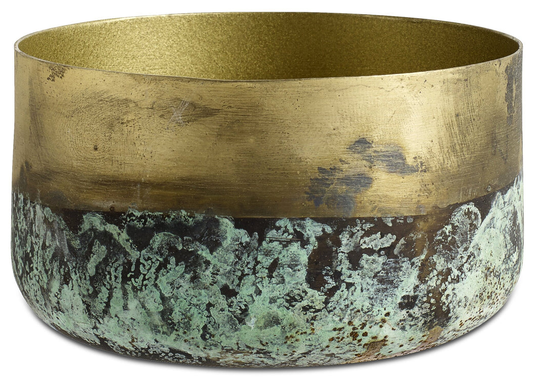 [Oxidized] bol Oxidized, latón/azul