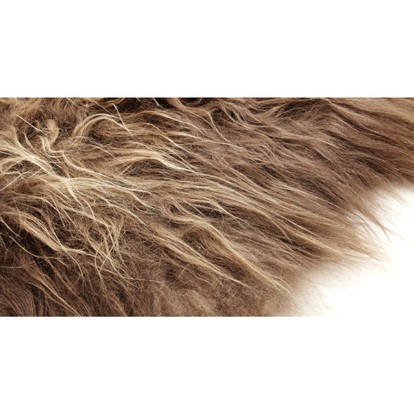 [Sheepskin] Piel de oveja Sheepskin, marrón