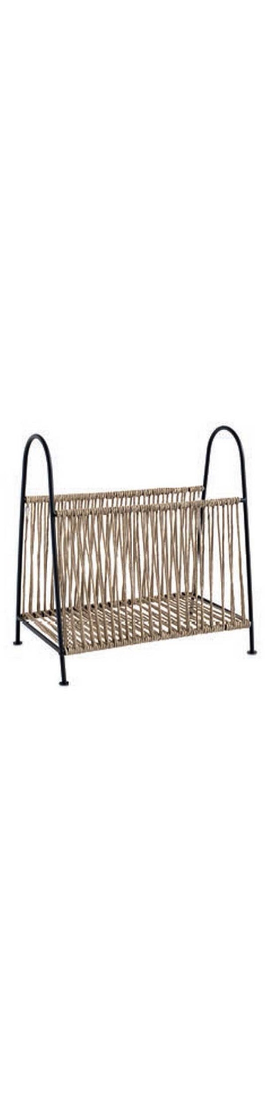 Revistero Hopper, black/neutral