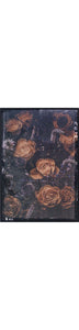 Impresión sobre lienzo Bouquet, azul/amarillo