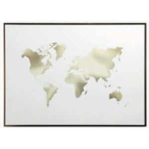 World on White Sea - Gold World