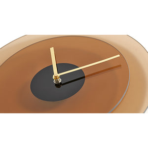 Reloj de pared Layer, ámbar