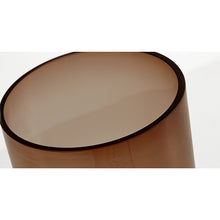 Cargar imagen en el visor de la galería, Jarrón de vidrio Lucid, marrón
