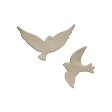Cargar imagen en el visor de la galería, Decoración de pared Bird, gris cálido
