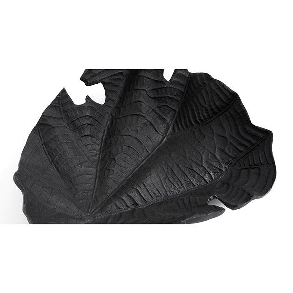 [Velvet Leaf] Escultura Velvet leaf, negro