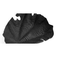 Cargar imagen en el visor de la galería, Escultura Velvet leaf, negro
