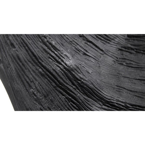 Escultura Bark, negro