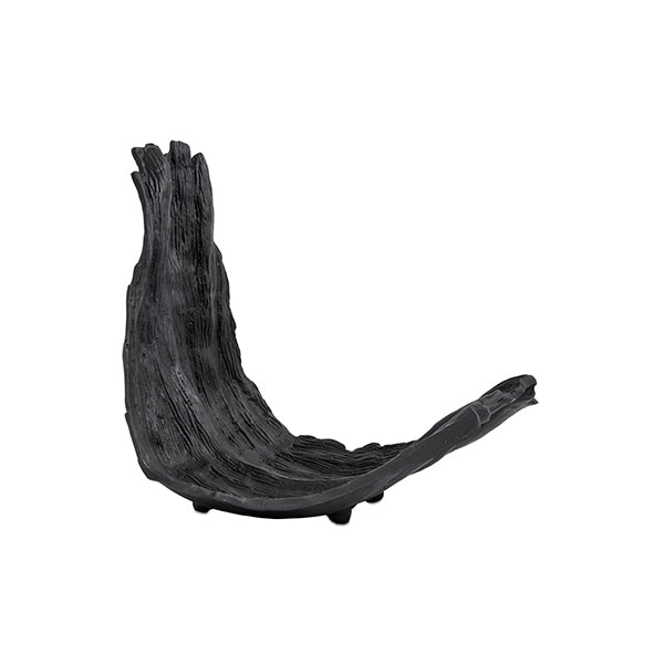 Escultura Bark, negro