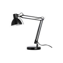 Cargar imagen en el visor de la galería, Lámpara de mesa/pared Work, metal negro

