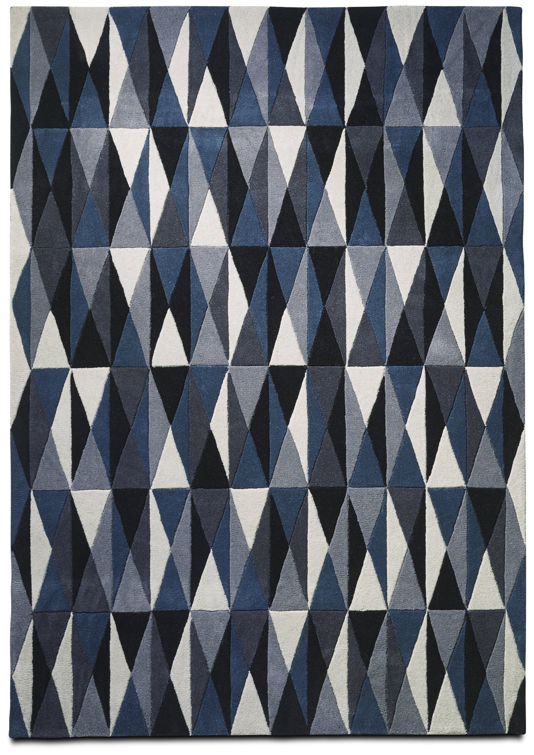 Alfombra Recur, azul. L170xL240 cm
