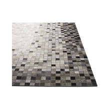 Cargar imagen en el visor de la galería, Alfombra Random, piel de vaca gris
