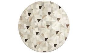 Alfombra Disc, gris/negro/color natural