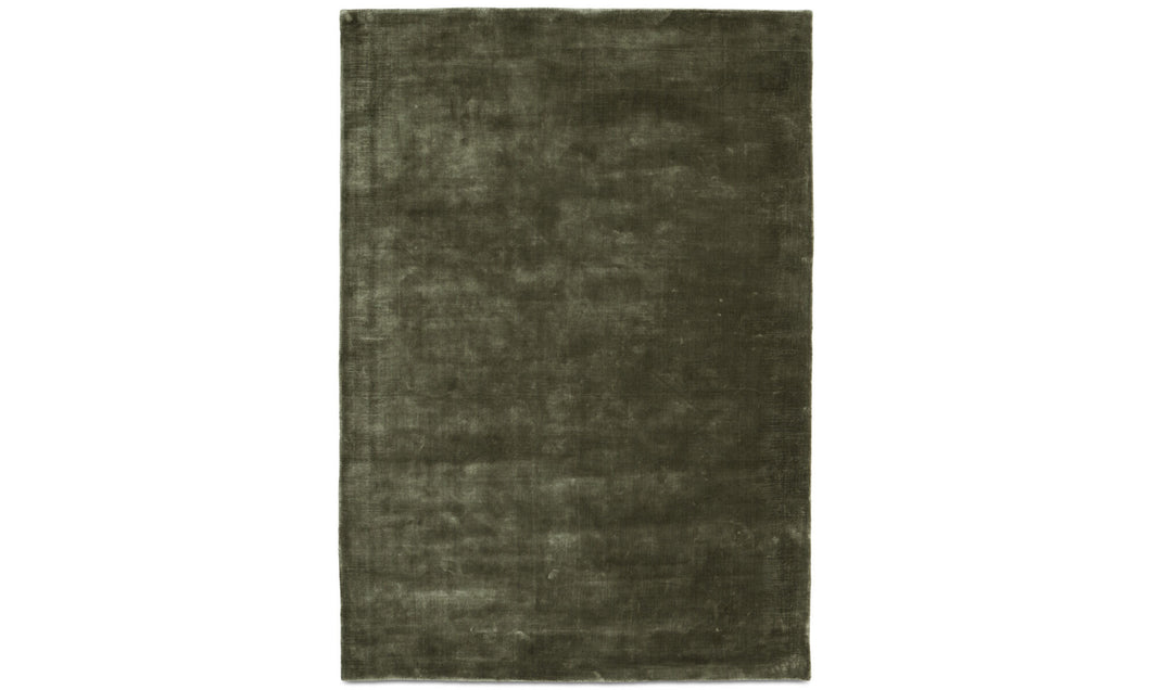 Alfombra Loom, verde. L170xL240cm.