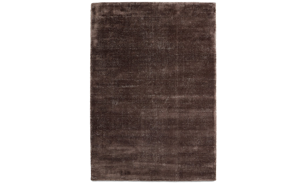 Alfombra Simple, marrón. L170xL240cm.