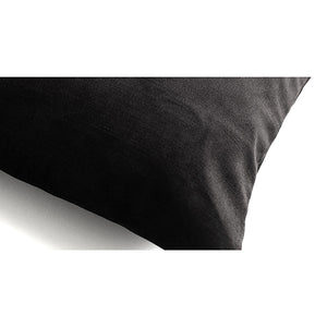 Cojín Velvet, negro