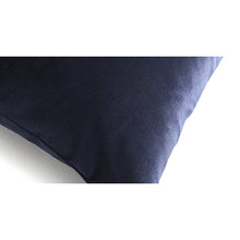 Cargar imagen en el visor de la galería, Cojín Velvet, azul oscuro
