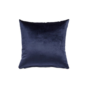 Cojín Velvet, azul oscuro