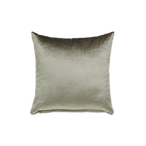 Cojín Velvet, crema L43xL43cm.