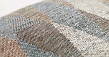 Cargar imagen en el visor de la galería, Cojín Pane, azul/ocre
