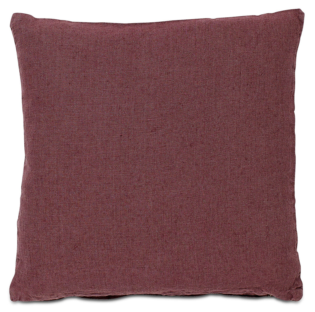Cojin Linen, rojo jengibre L45xL45cm.