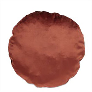 Cojín Round velvet, páprika