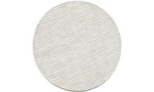 Cargar imagen en el visor de la galería, Alfombra Structure, gris/blanco. Ø150cm.
